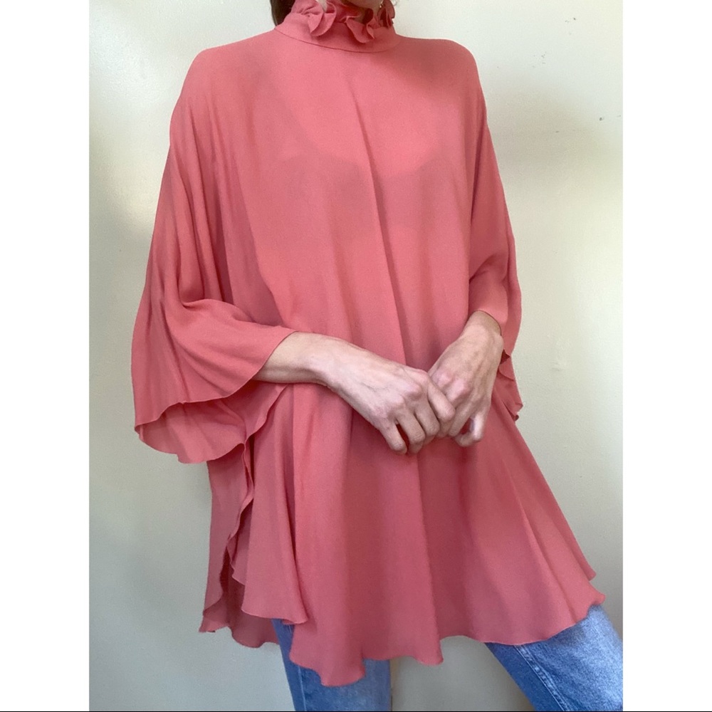 GIAMBATTISTA VALLI Kimono Sleeve Blouse large - Picture 4 of 16